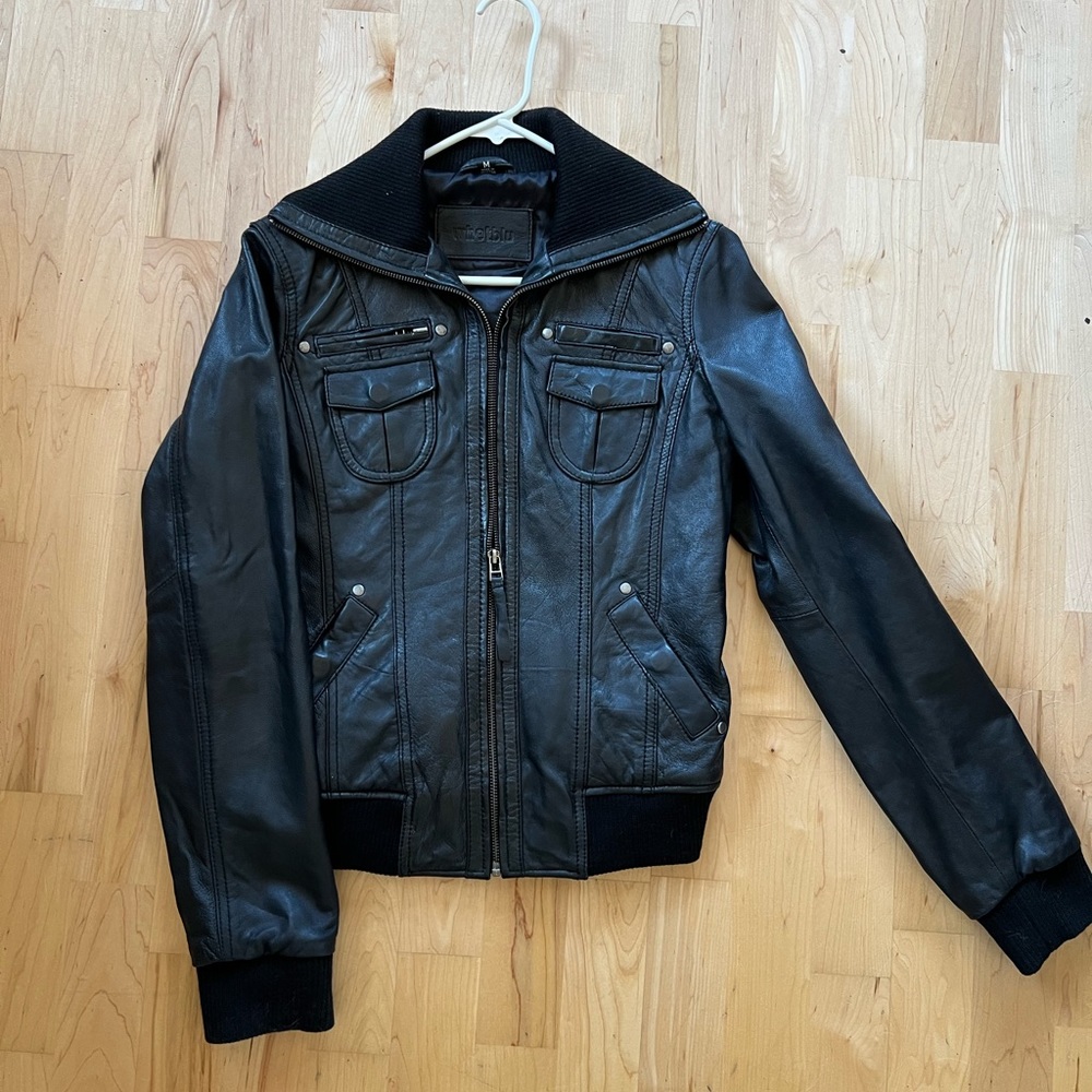 WhetBlu Medium Leather Jacket